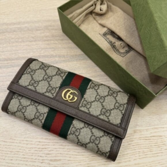 Gucci Versatile Web Detail Purse - Picture 1 of 6
